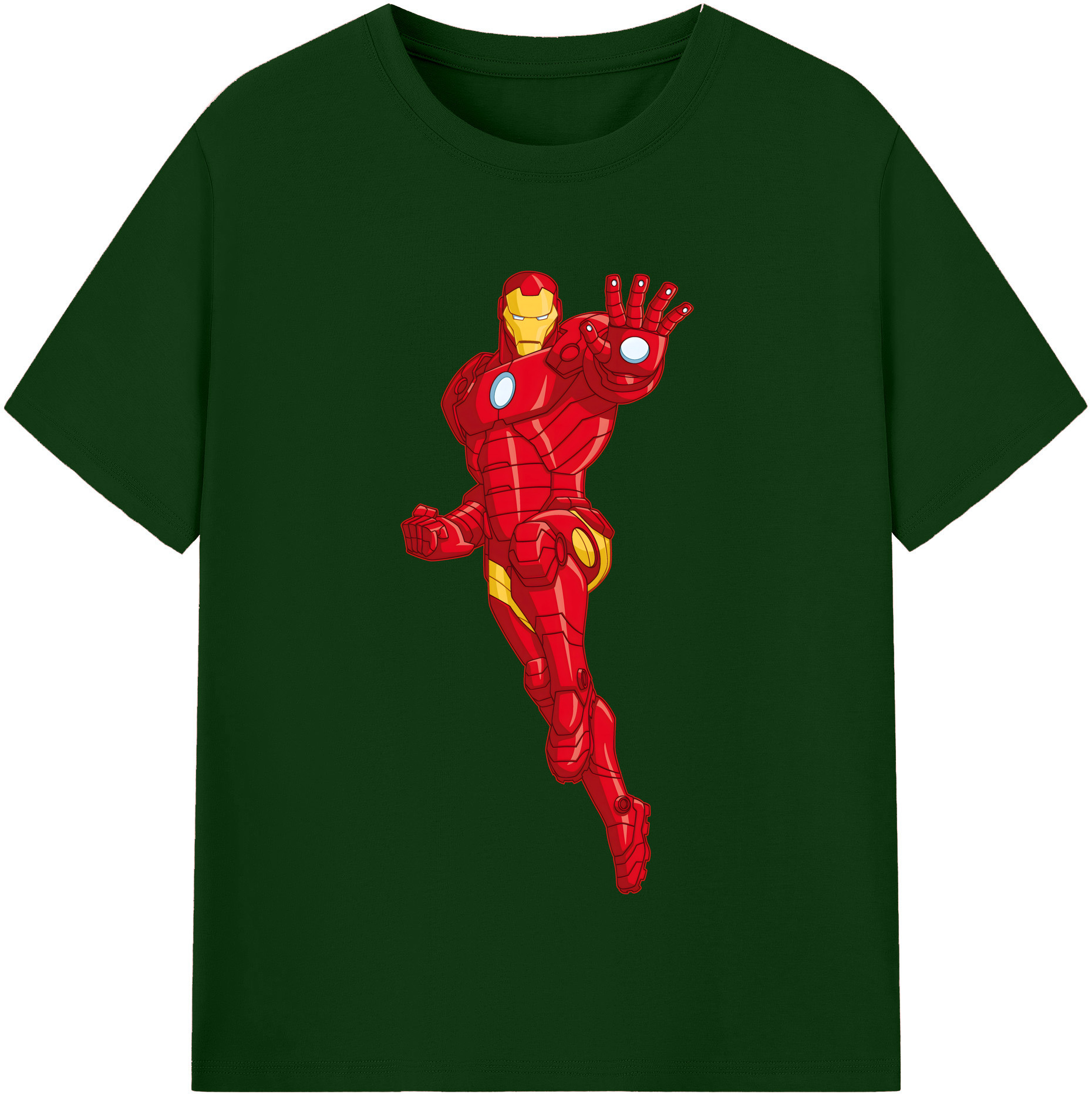 （画像用） アベンジャーズ The Avengers 綿100％半袖Tシャツ（フロントプリント）